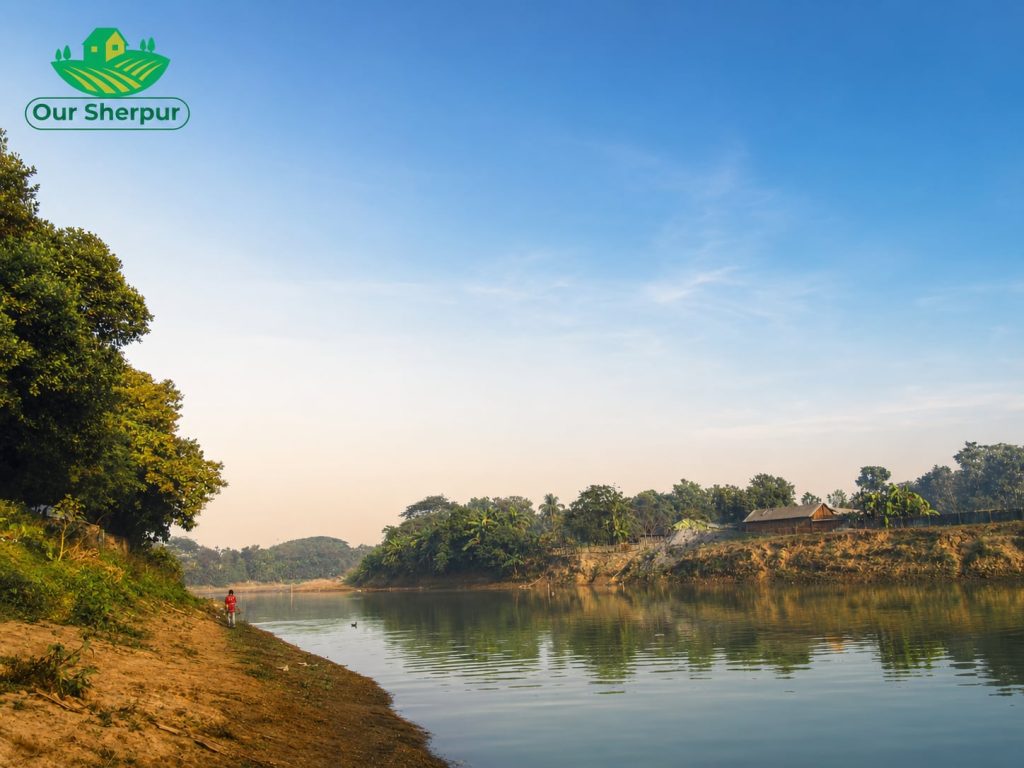 খড়া মৌসুমে ভোগাই নদীর অবস্থা