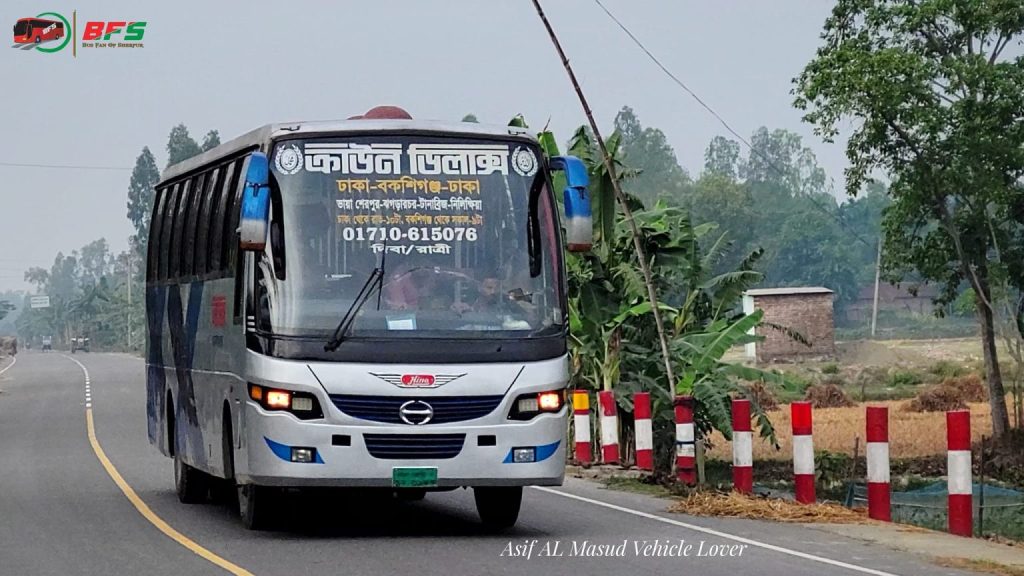 সানন্দাবাড়ীর নন এসি ক্রাউন ডিলাক্স বাস