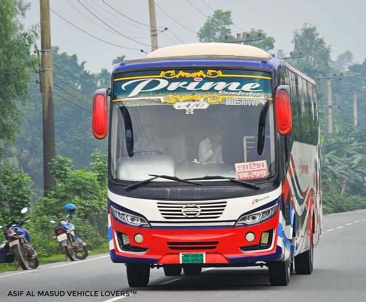 Prime comforter bus, Dhaka to Sherpur ac bus