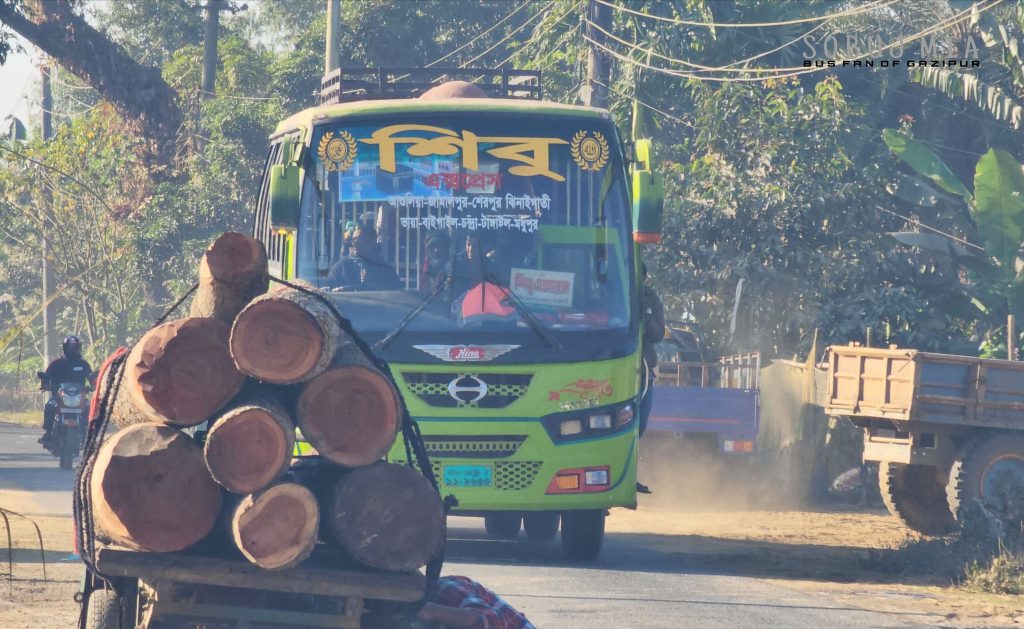 শিবু এক্সপ্রেস আশুলিয়া জামালাপুর বাস 