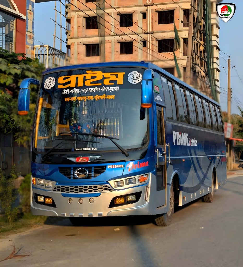 প্রাইম এক্সক্লুসিভ বাস শেরপুর টু বরিশাল কুয়াকাটা