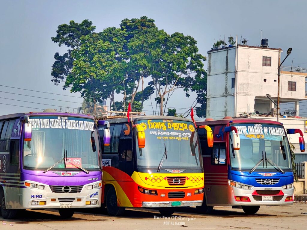 শেরপুর টু রংপুর বাস